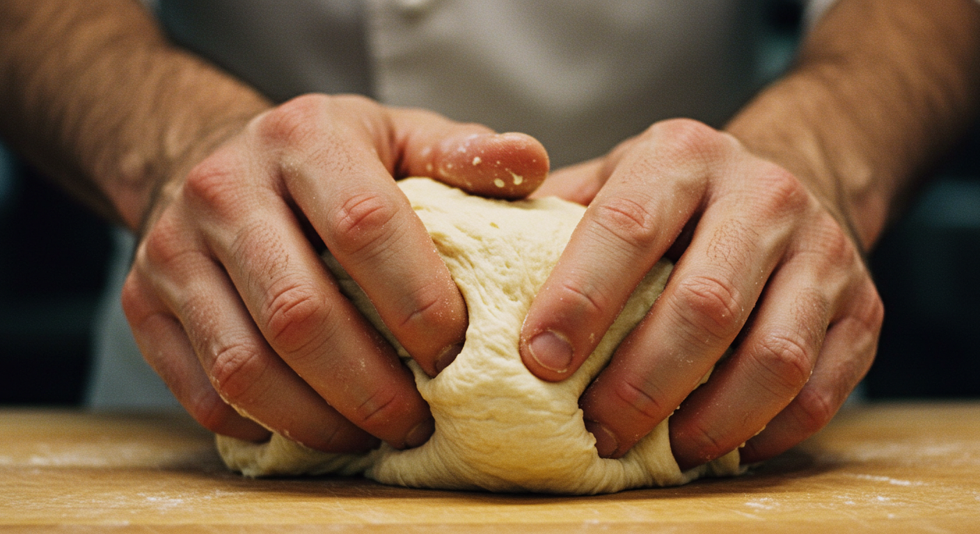 Cocina en operación
